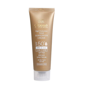 کرم ضد آفتاب رنگی SPF50 سینره 50 میلی لیتر بژ روشن