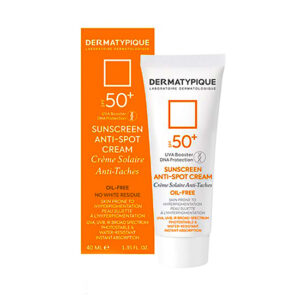 کرم ضد آفتاب و ضد لک فاقد چربی بی رنگ SPF50 درماتیپیک