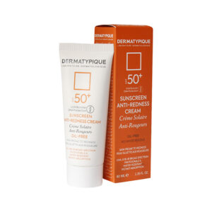 کرم ضد آفتاب بی رنگ و فاقد چربی SPF50 مخصوص پوست های قرمز و حساس درماتیپیک